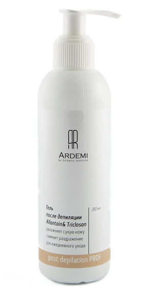 gel posle depilyacii allantointriclosan 200 ml ardemi rossiya