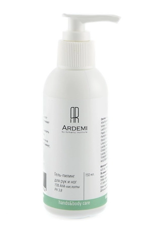 gel piling dlya ruk i nog s ana kislotami 15 150 ml ardemi rossiya