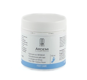 krem dlya nog intensive napravlennoe dejstvie ot treshchin na pyatkah 150 ml ardemi rossiya