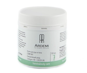 krem dlya ruk i tela comfort ezhednevnyj uhod 150 ml ardemi rossiya
