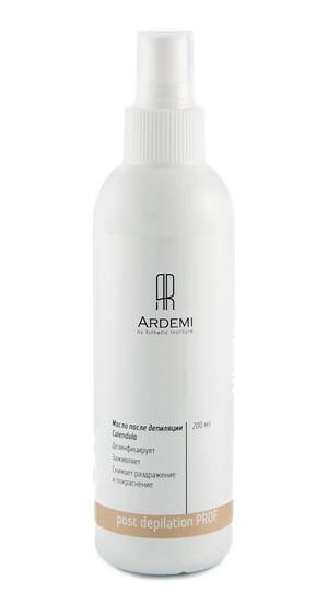 maslo posle depilyacii calendula 200 ml ardemi rossiya