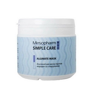 alginatnaya maska quotprotiv morshchin so spirulinojquot 250 gr mesopharm professional rossiya