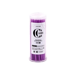 mikrobrashi dlya resnic razmer s 100 sht upk cc lashes rossiya