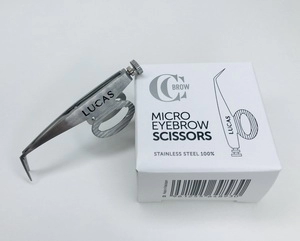 mikronozhnicy dlya brovej micro eyebrow scissors 1 sht lucas cosmetics pakistan