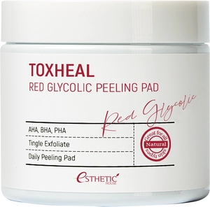 piling podushechki mindalnye toxheal red glycolic peeling pad 100 sht esthetic house yuzhnaya koreya