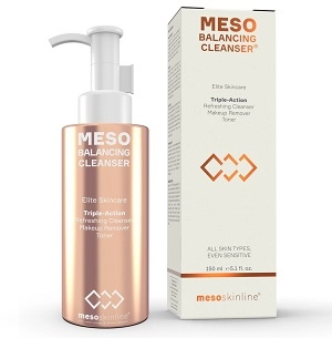 osvezhayushchij gel dlya snyatiya makiyazha meso balancing cleanser 150 ml mesoskinline daniya