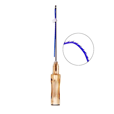�������� ��� ���� For nose 2*2 L-Cannula PDO 21GX60 , 21G*60mm - Honey Derma Thread (����� �����)