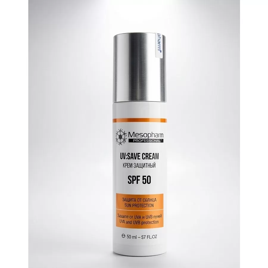���� �������� � ����������� ��������� �UV:SAVE CREAM� SPF 50, 50 �� - Mesopharm Professional (������)